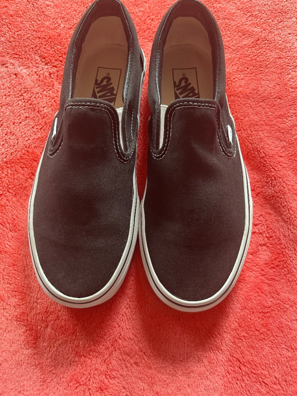 Vans Black Slip-ons Sneaker (Women's 9)